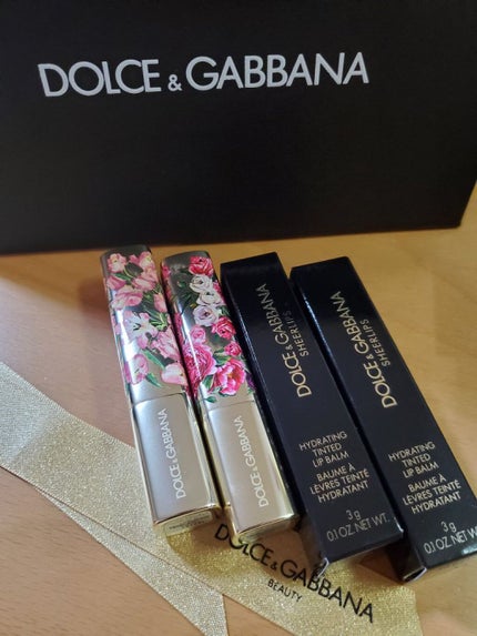 シアーリップス ハイドレーティング ティンティッドリップバーム/DOLCE&GABBANA BEAUTY/リップバームを使ったクチコミ(1枚目)