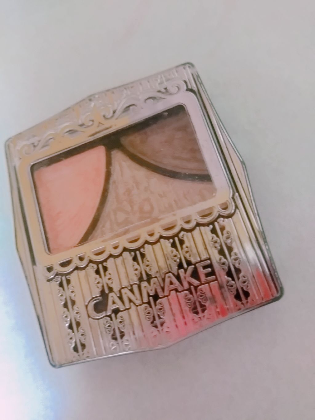 ジューシーピュアアイズ/キャンメイク/アイシャドウパレットを使ったクチコミ（1枚目）