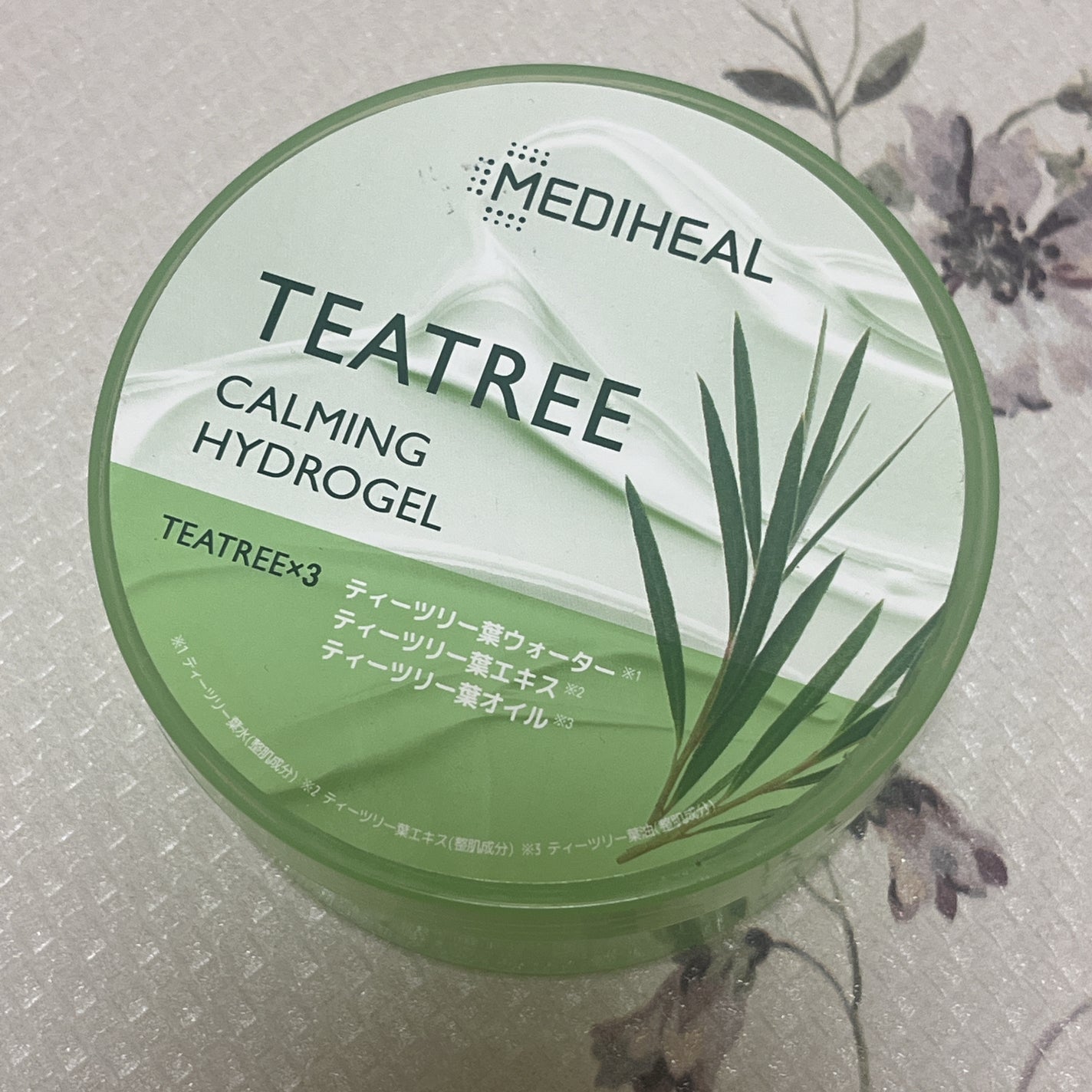 ティーツリーカーミングハイドロジェル/MEDIHEAL/ボディローションを使ったクチコミ(1枚目)