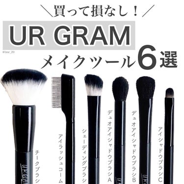 UR GLAM　CHEEK BRUSH/U R GLAM/メイクブラシを使ったクチコミ（1枚目）