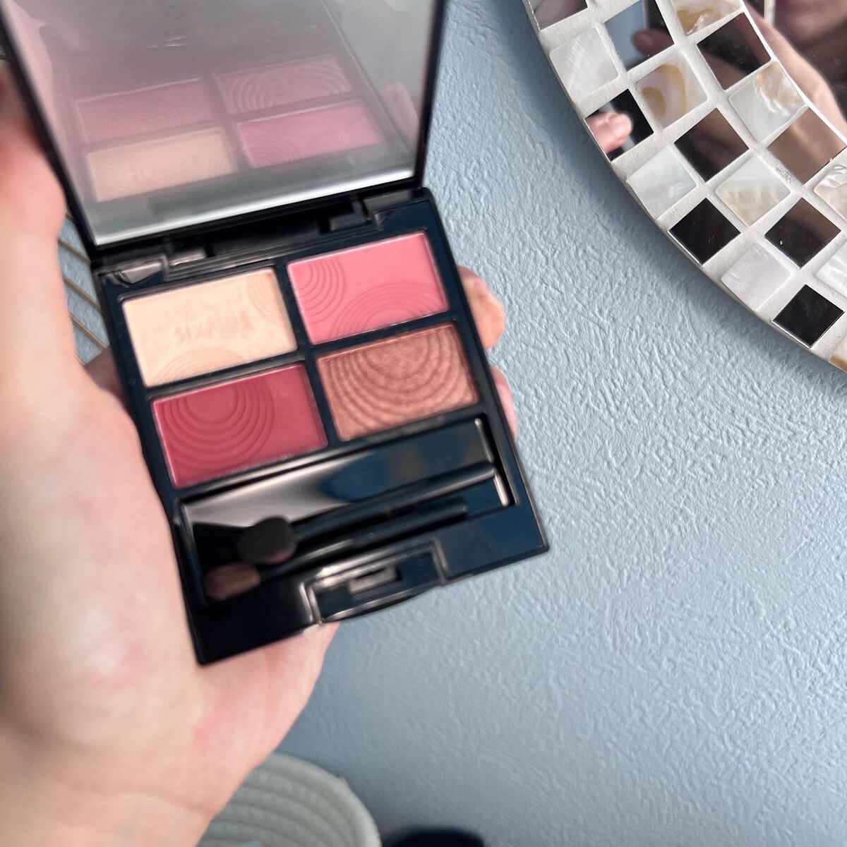 SIXPLUS エレガンスシリーズ ホワイトパール メイクブラシ11本セット/SIXPLUS/メイクブラシを使ったクチコミ(9枚目)