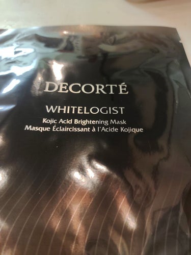 ホワイトロジスト ブライトニング マスク/DECORTÉ/シートマスク・パックを使ったクチコミ（2枚目）