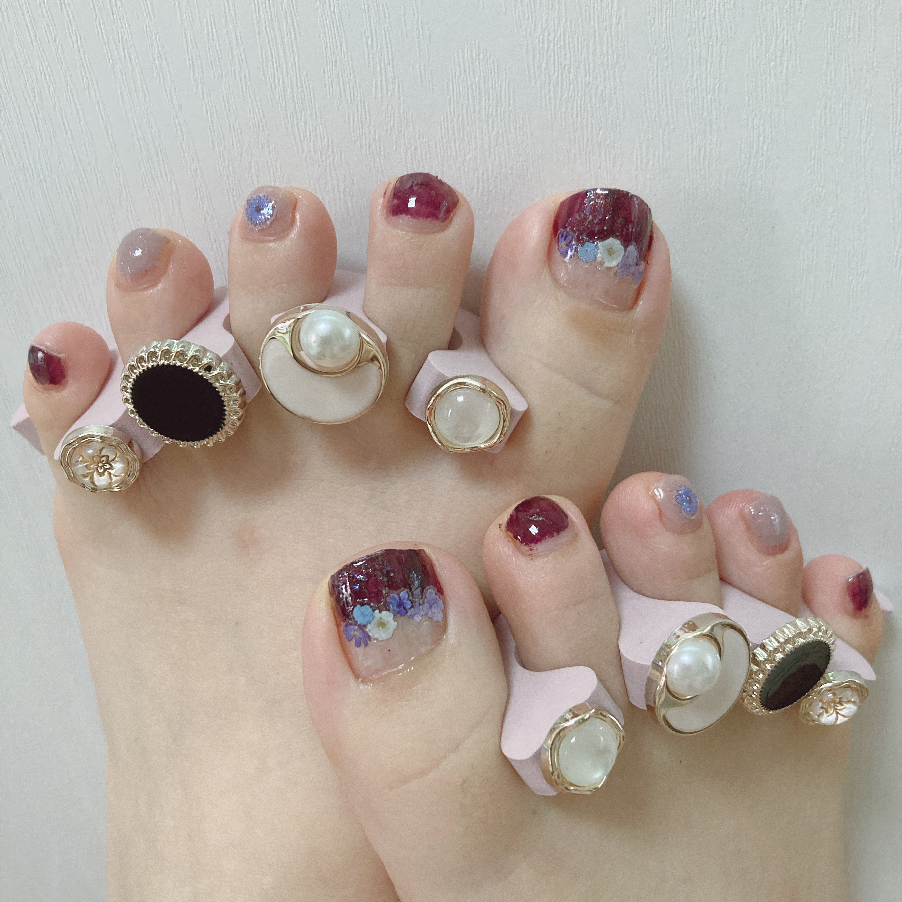 カラフルネイルズ/キャンメイク/マニキュアを使ったクチコミ（2枚目）