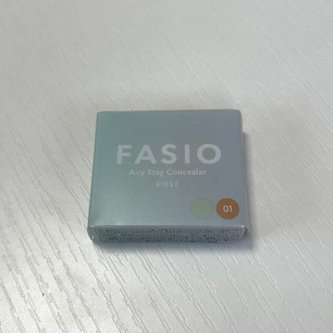 エアリーステイ コンシーラー 01 ベージュ・グリーンベージュ/FASIO/パレットコンシーラーを使ったクチコミ（2枚目）