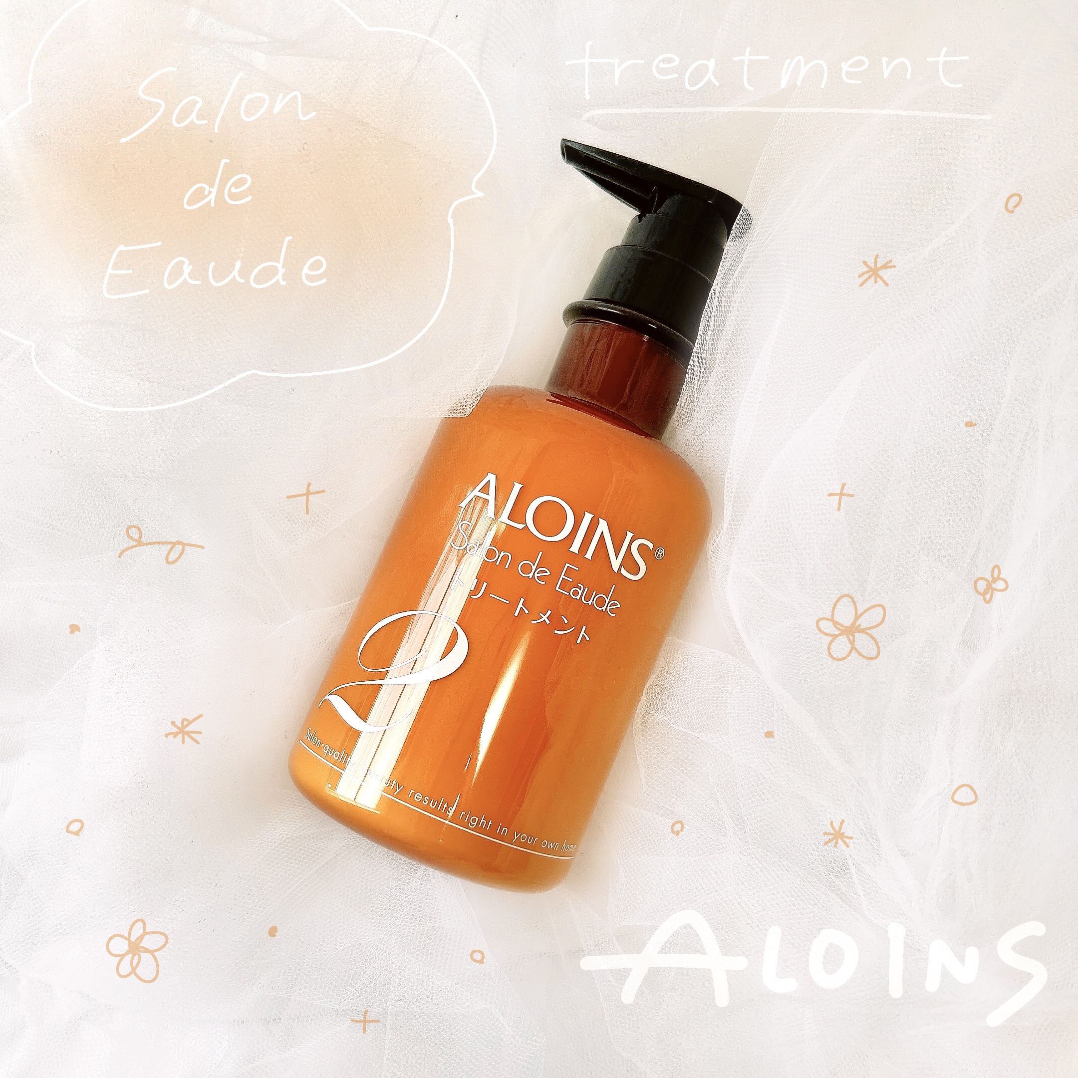 サロン・ド・オーデシャンプー／トリートメント トリートメント 500ml/サロン・ド・オーデ/市販シャンプーを使ったクチコミ（1枚目）