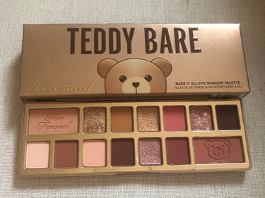 テディ ベア アイシャドウ パレット/Too Faced/アイシャドウパレットを使ったクチコミ（2枚目）