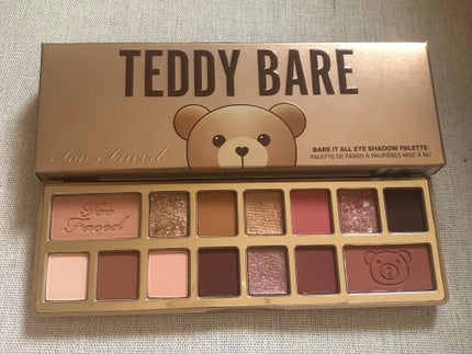 テディ ベア アイシャドウ パレット/Too Faced/アイシャドウパレットを使ったクチコミ(2枚目)
