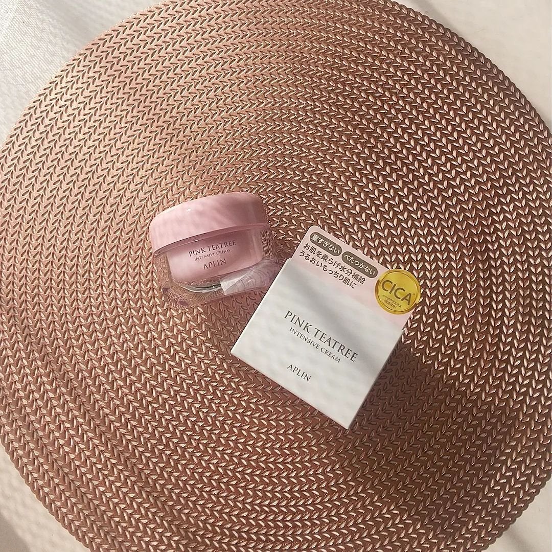 ピンクティーツリークリーム/APLIN/フェイスクリームを使ったクチコミ(1枚目)