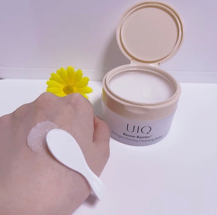 バイオームバリアコラーゲンファーミングクレンジングバーム/UIQ/クレンジングバームを使ったクチコミ(3枚目)
