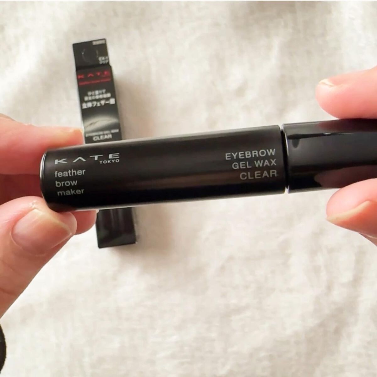 フェザーブロウメイカー/KATE/眉マスカラを使ったクチコミ（2枚目）