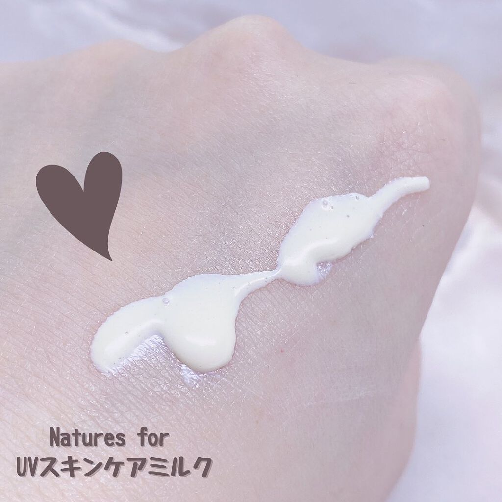 UVスキンケアミルク/Natures for/日焼け止め・UVケアを使ったクチコミ(3枚目)