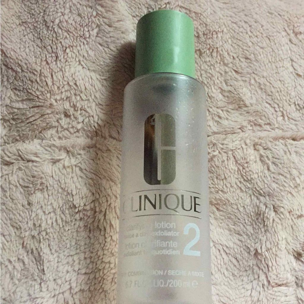 クラリファイング ローション 2/CLINIQUE/拭き取り化粧水を使ったクチコミ(1枚目)