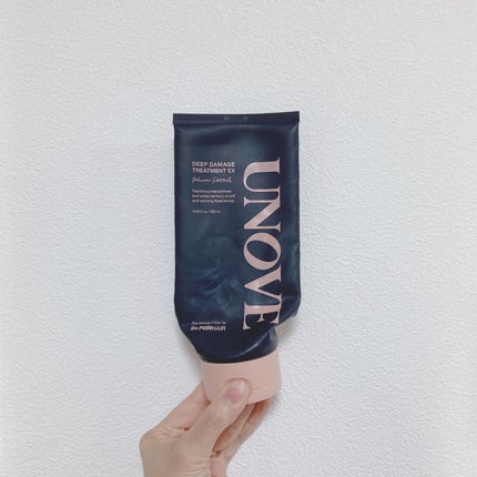 ディープダメージトリートメントEX/UNOVE/洗い流すヘアトリートメントを使ったクチコミ(1枚目)