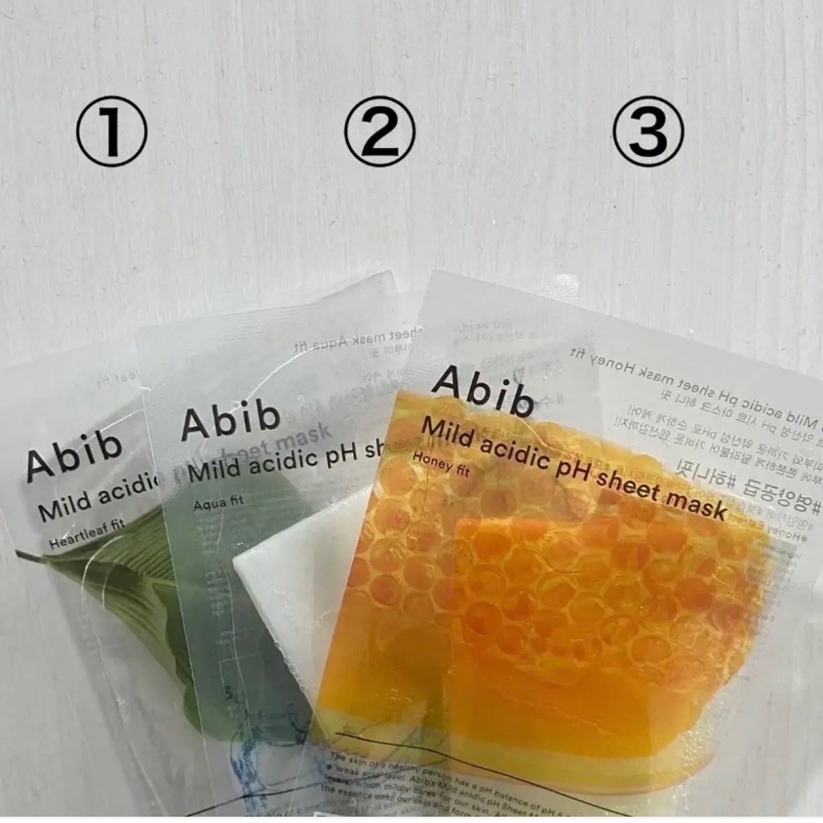 弱酸性pHシートマスク アクアフィット/Abib /シートマスク・パックを使ったクチコミ(2枚目)