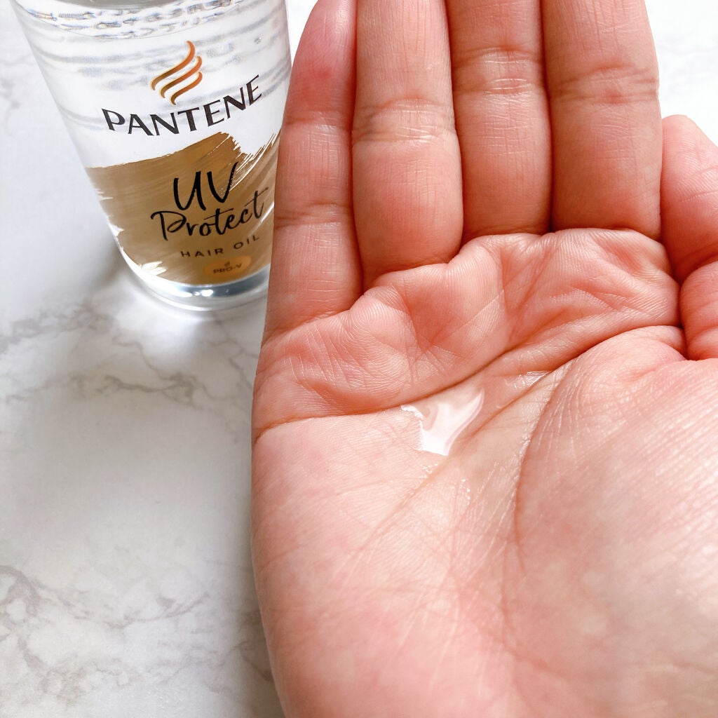 UVカット ヘアオイル/パンテーン/ヘアオイルを使ったクチコミ(2枚目)