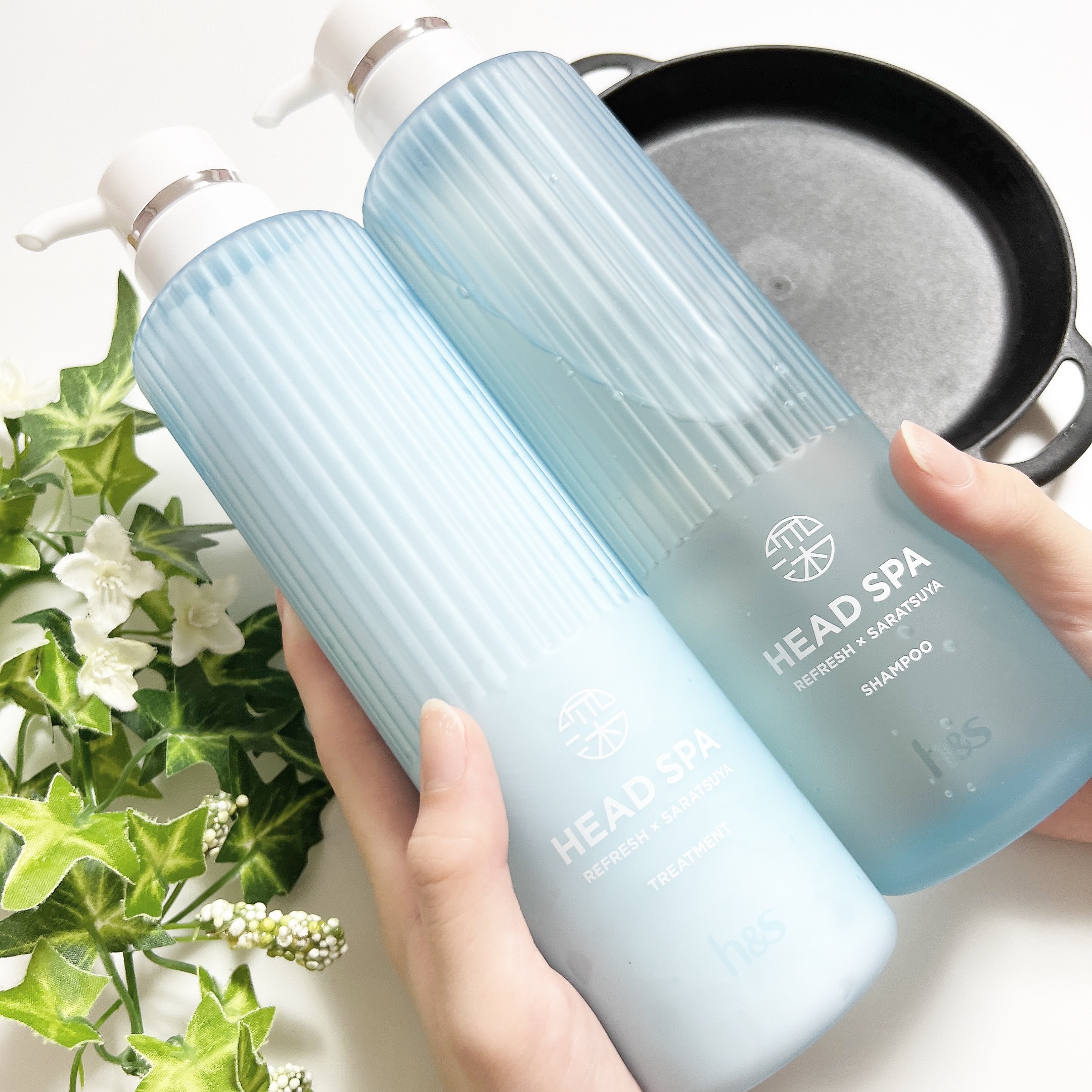 リフレッシュ × さらつや シャンプー/トリートメント/h&s/市販シャンプーを使ったクチコミ（1枚目）