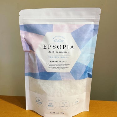 EPSOPIA EPSOPIA Bath cosmeticsのクチコミ「「瀬戸内海の贈り物 EPSOPIA エプソピア」

魅力的なお肌のために不足しがちな必須ミネラ.....」（1枚目）