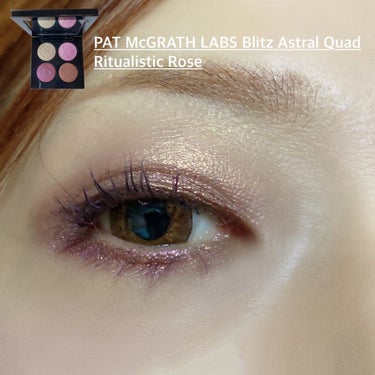 BLITZ ASTRAL QUAD/PAT McGRATH LABS/パウダーアイシャドウを使ったクチコミ（1枚目）