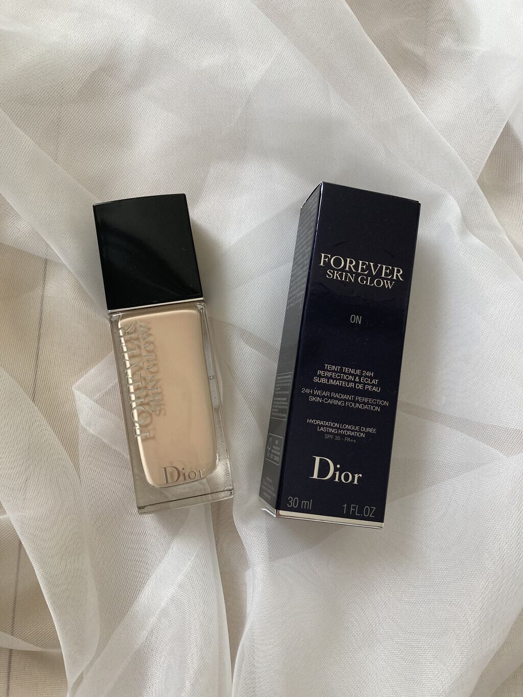 【旧】ディオールスキン フォーエヴァー フルイド グロウ/Dior/リキッドファンデーションを使ったクチコミ（1枚目）