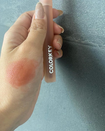 CKムースMリップ(通称:CKムース泥リップ)/COLORKEY/口紅を使ったクチコミ(5枚目)