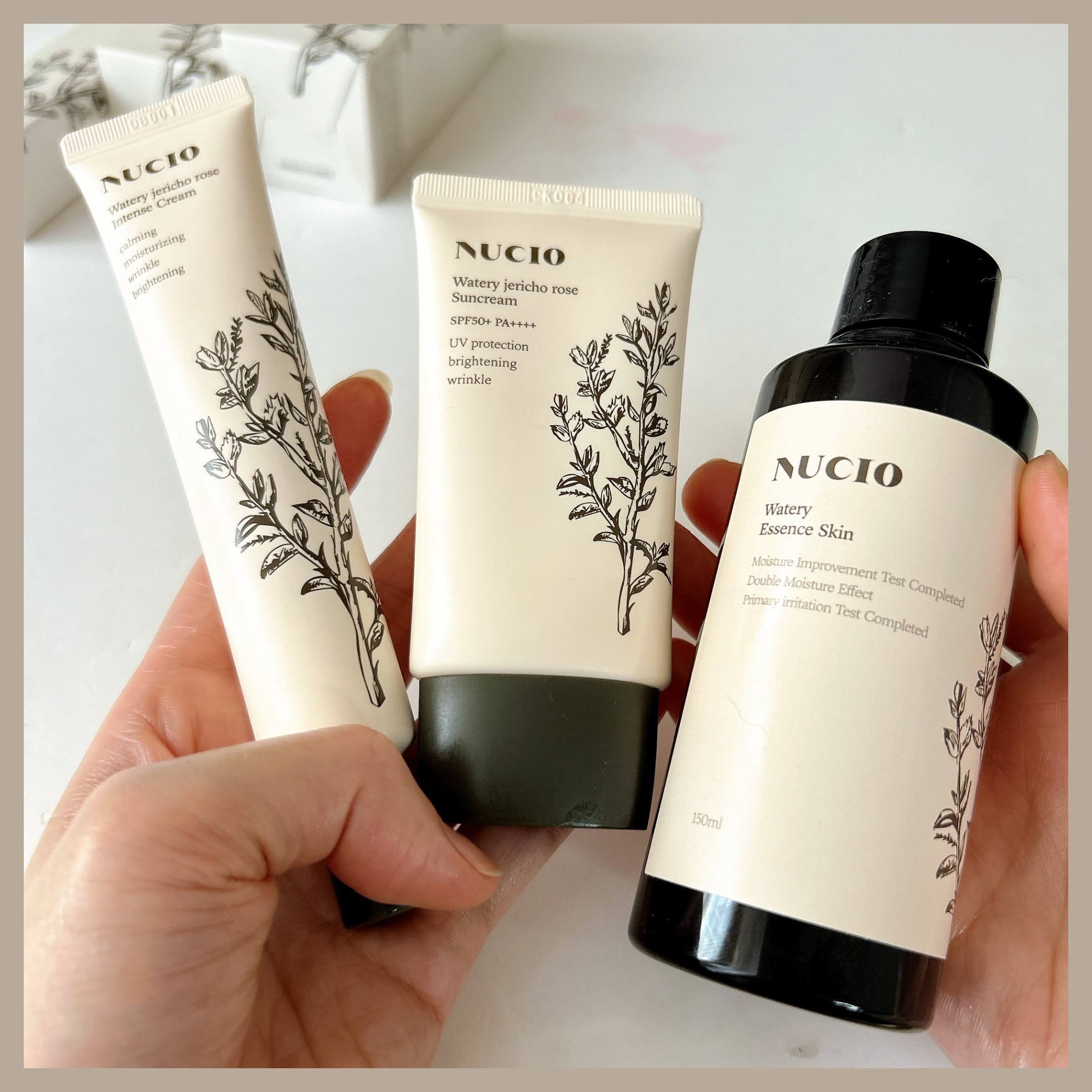 ウォータリー復活草日焼け止め/NUCIO/日焼け止めクリームを使ったクチコミ（1枚目）