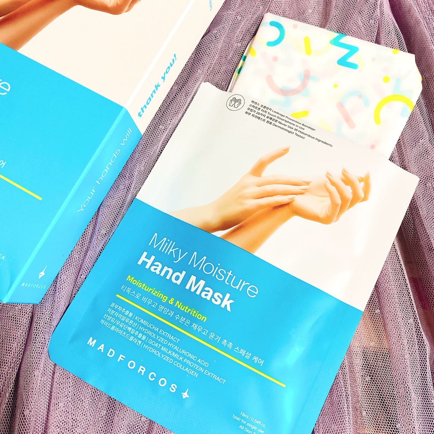 ミルキーモイスチャーハンドマスク/MADFORCOS/ハンドクリームを使ったクチコミ（3枚目）