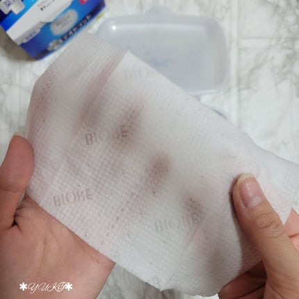 ビオレさらさらパウダーシート 薬用デオドラント 無香料 /ビオレ/ボディシートを使ったクチコミ(6枚目)