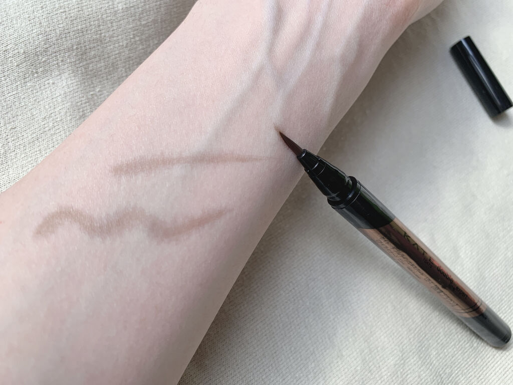 ダブルラインエキスパート/KATE/リキッドアイライナーを使ったクチコミ（2枚目）