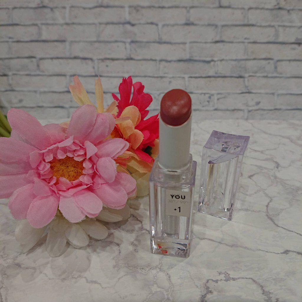 38℃/99℉ LIPSTICK  ＜YOU＞/UZU BY FLOWFUSHI/口紅を使ったクチコミ（2枚目）