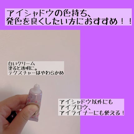 ラスティングマルチアイベース WP/キャンメイク/アイシャドウベースを使ったクチコミ(2枚目)