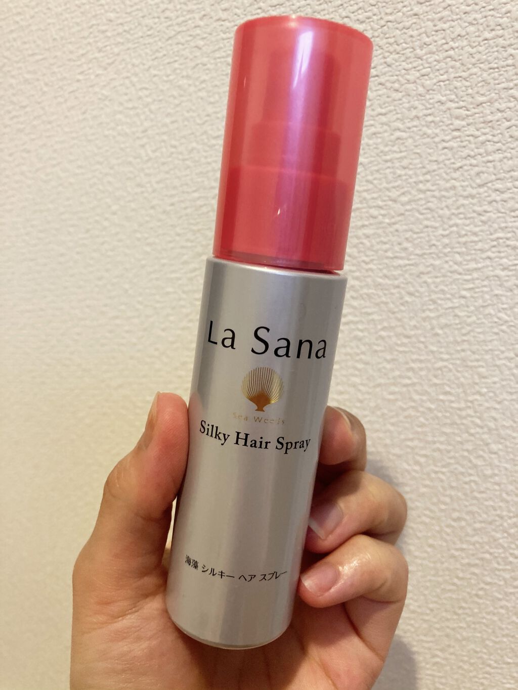 海藻 シルキー ヘア スプレー/ラサーナ/ヘアスプレーを使ったクチコミ（1枚目）