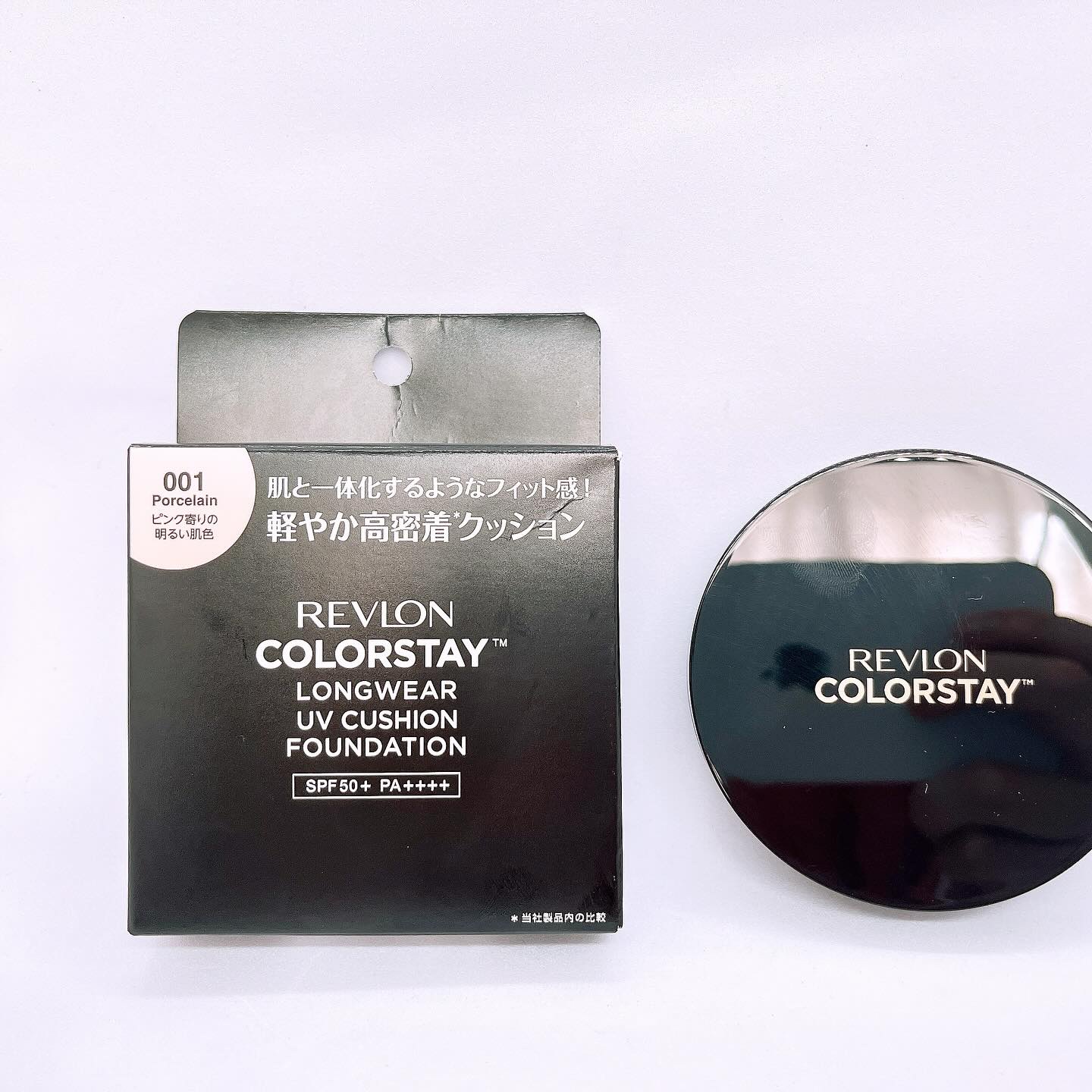 レブロン カラーステイ ロングウェア UV クッション ファンデーション/REVLON/クッションファンデーションを使ったクチコミ（1枚目）