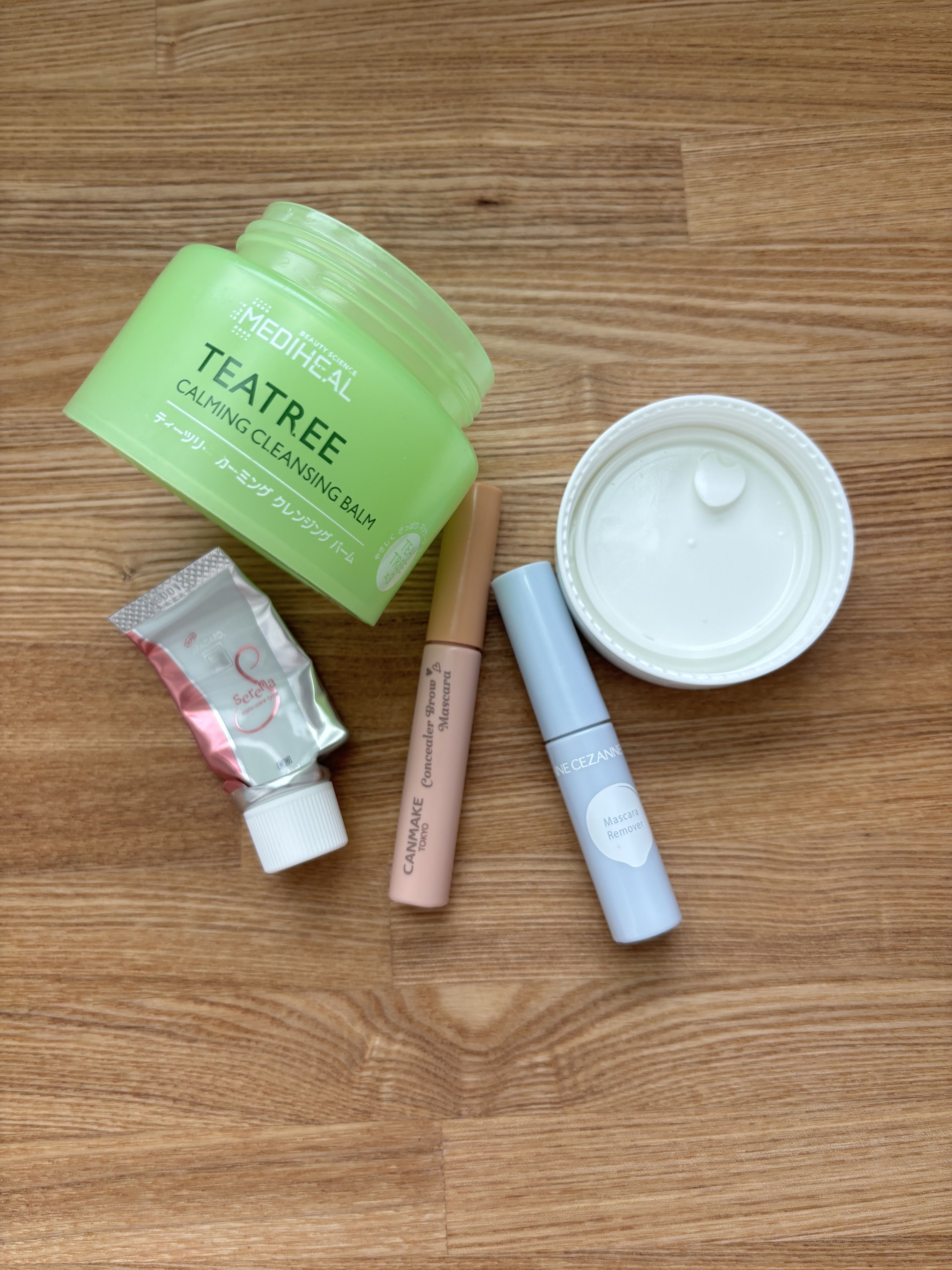 ティーツリーカーミングクレンジングバーム/MEDIHEAL/クレンジングバームを使ったクチコミ（1枚目）