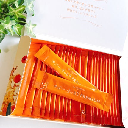 サジーすっきりPREMIUM/KIMEKI/その他ドリンクを使ったクチコミ(4枚目)