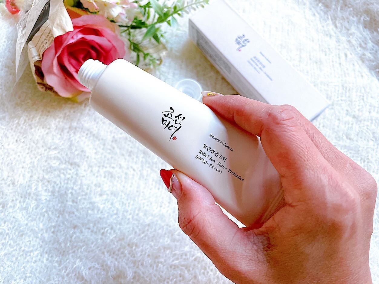 リリーフサンライス + プロバイオティクス/Beauty of Joseon/日焼け止めクリームを使ったクチコミ（2枚目）