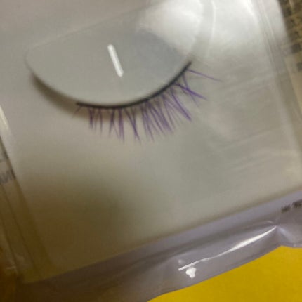 DAISO 目尻用つけまつげのクチコミ「【DAISO 目尻用つけまつげ カラーマスカラ風】
各110円
COLOR…No.2 ミルキー.....」(3枚目)