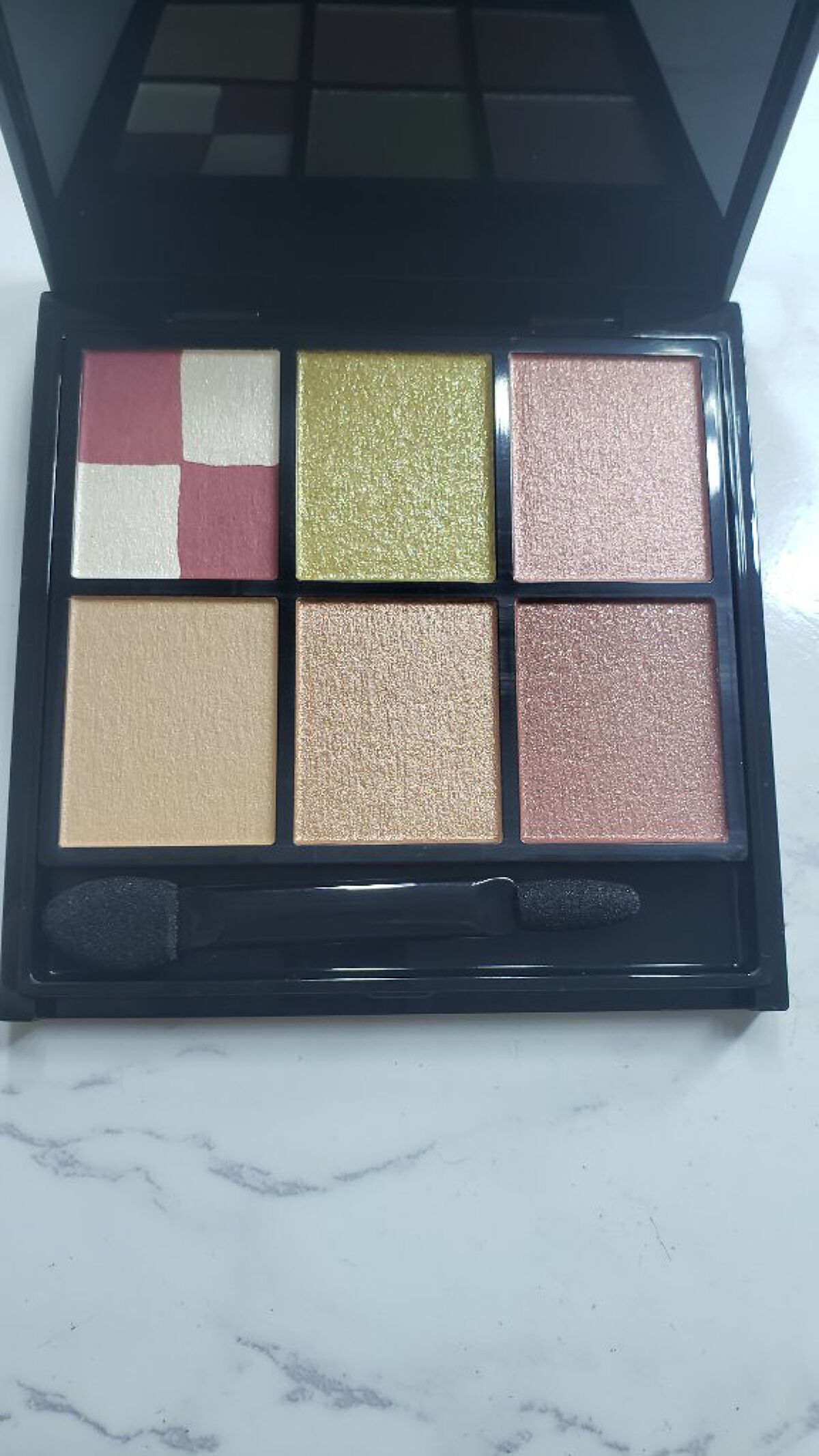 KATE 魂コレクション ブラウンレイヤーパレット/KATE/アイシャドウパレットを使ったクチコミ(4枚目)