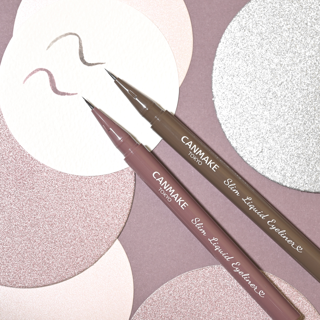 スリムリキッドアイライナー/キャンメイク/リキッドアイライナーを使ったクチコミ（1枚目）