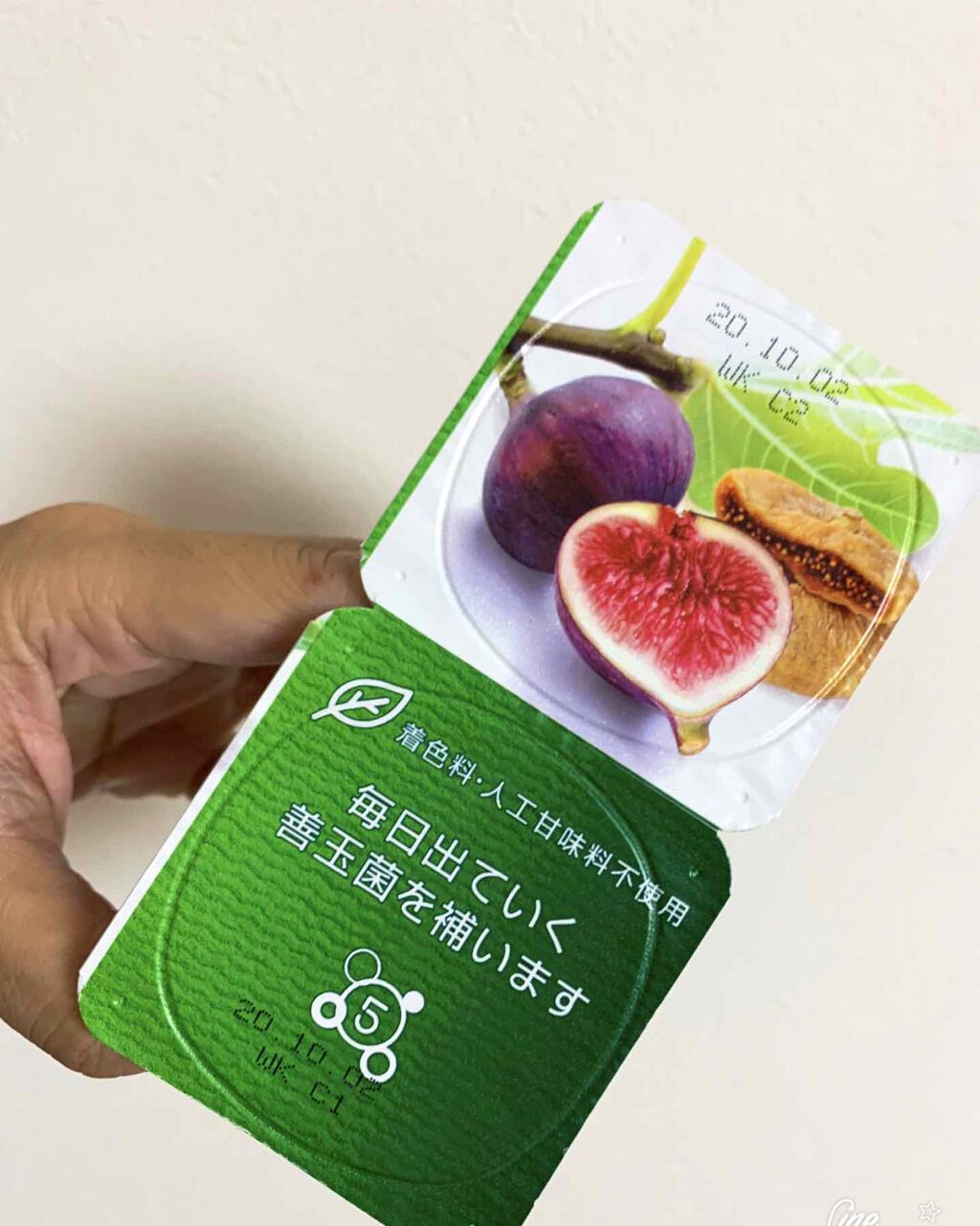 ダノンビオ フレッシュ&ドライいちじく DANONE