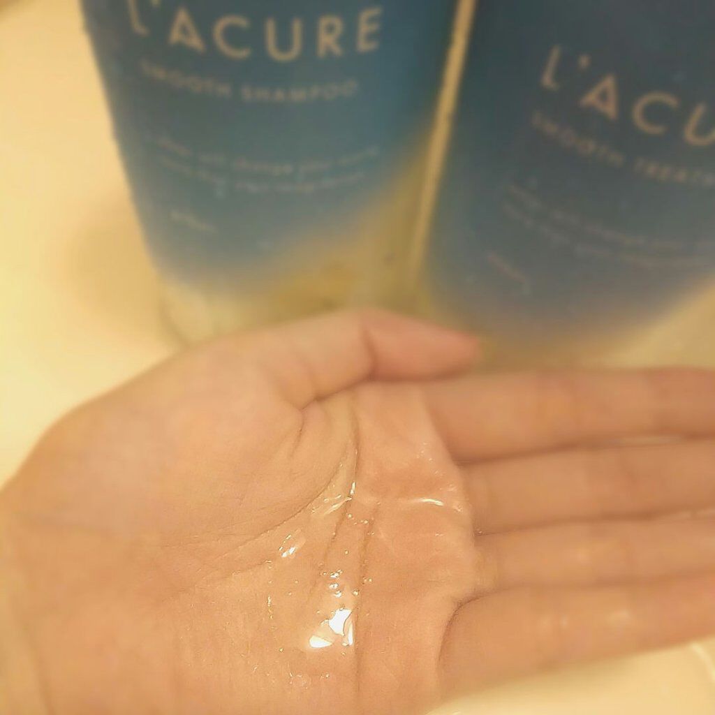 スムースシャンプー／スムーストリートメント シャンプー/L'ACURE/市販シャンプーを使ったクチコミ（3枚目）