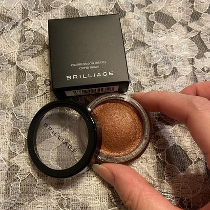 クチュールシャドーフォーアイズ コッパーブラウン/ブリリアージュ/ジェル・クリームアイシャドウを使ったクチコミ(2枚目)