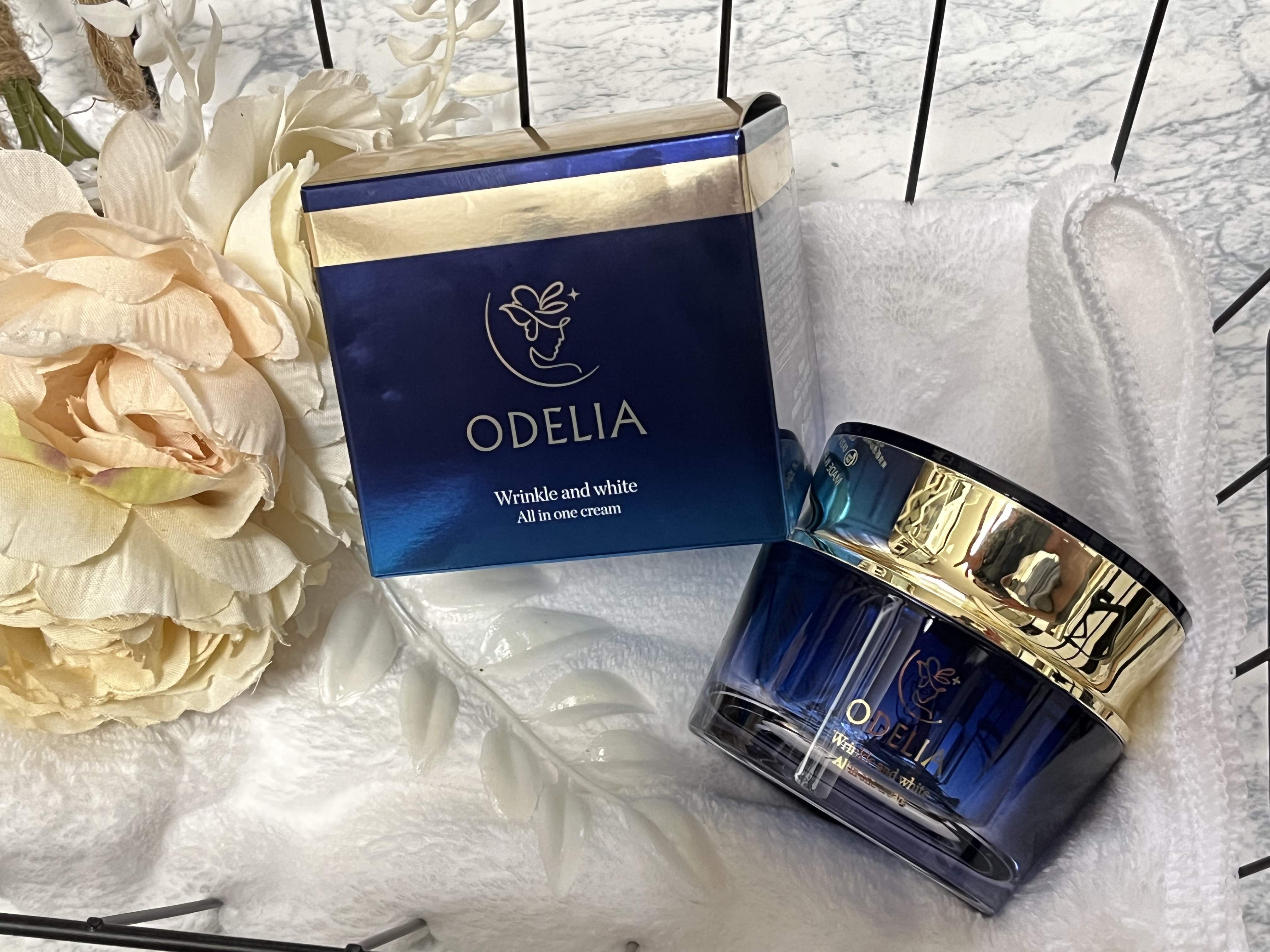 リンクル＆ホワイト オールインワンクリーム/ODELIA/オールインワン化粧品を使ったクチコミ（1枚目）