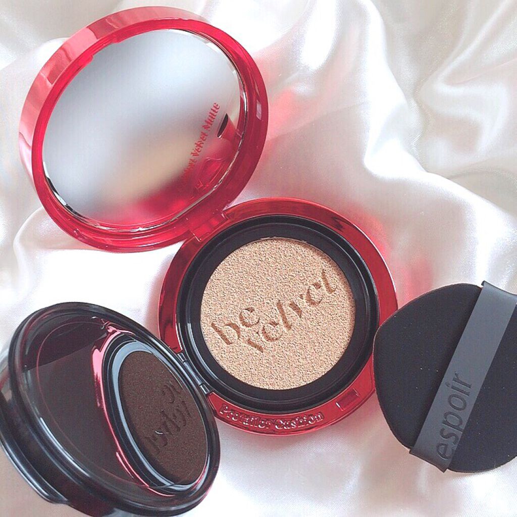 プロテーラービーベルベットカバークッション/espoir/クッションファンデーションを使ったクチコミ(1枚目)