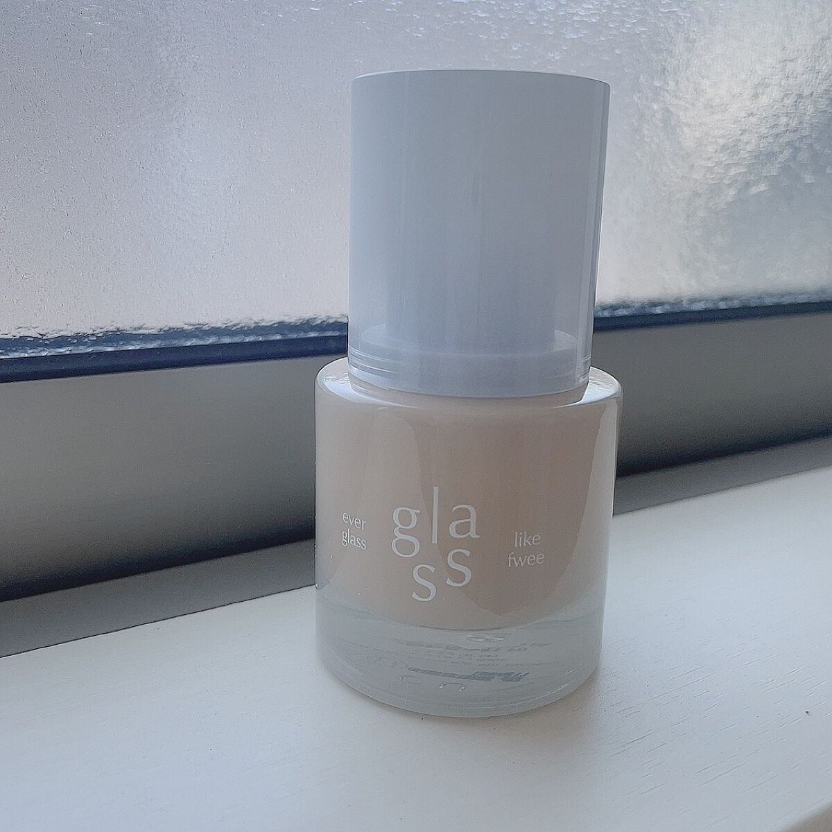 フィーファンデーションガラス 04 ナチュラルガラス/fwee/リキッドファンデーションを使ったクチコミ（1枚目）