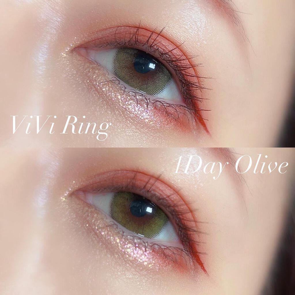 ViVi Ring 1day/OLENS/ワンデー（１DAY）カラコンを使ったクチコミ（3枚目）