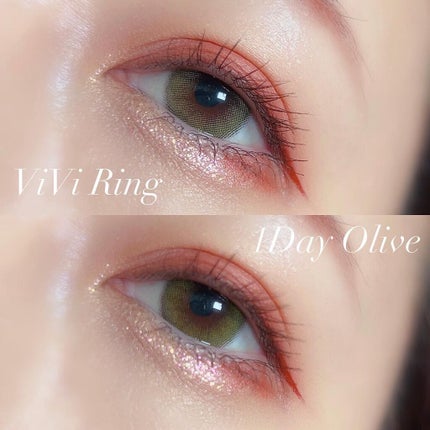 ViVi Ring 1day/OLENS/ワンデー(1DAY)カラコンを使ったクチコミ(3枚目)
