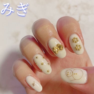 Design Nail Sticker (デザインネイルシール)/元林/ネイルシールを使ったクチコミ（2枚目）