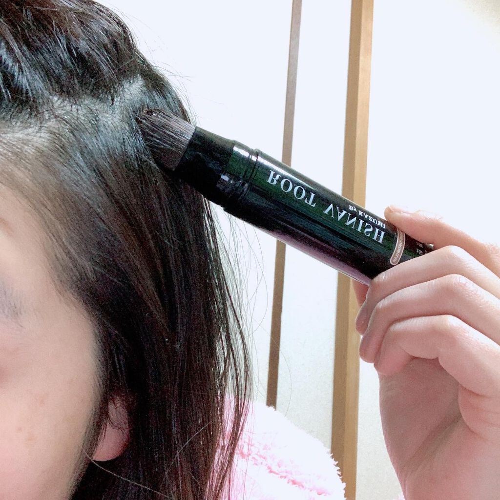 白髪隠しカラーリングブラシ/綺和美/ヘアカラーを使ったクチコミ(4枚目)