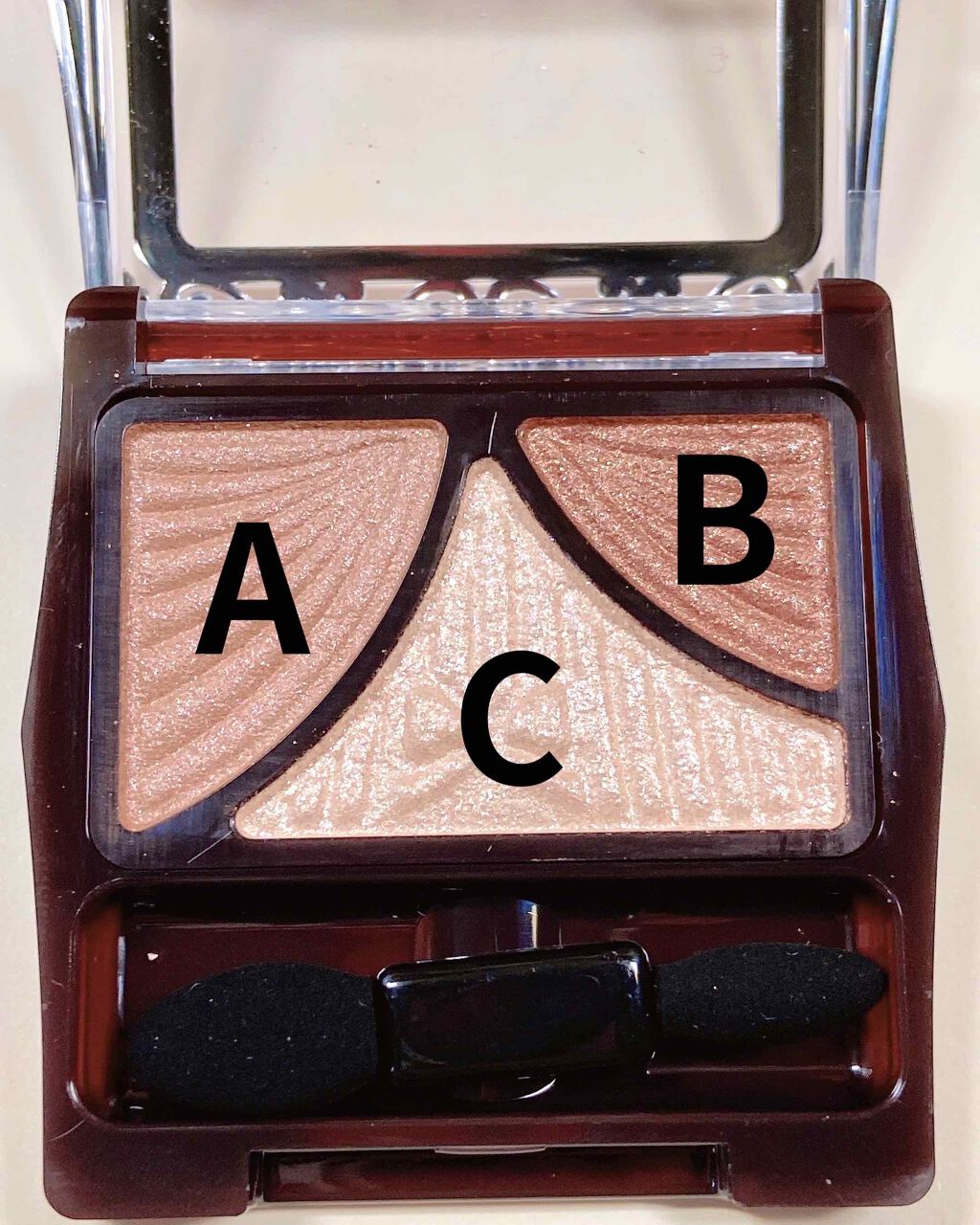 ジューシーピュアアイズ/キャンメイク/アイシャドウパレットを使ったクチコミ（2枚目）