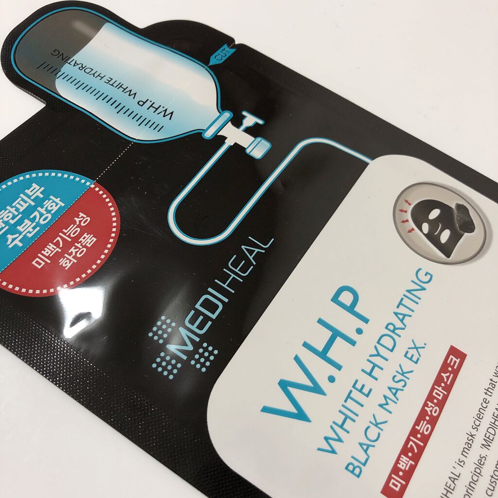 W.H.P ブラックマスク JEX/MEDIHEAL/シートマスク・パックを使ったクチコミ（1枚目）